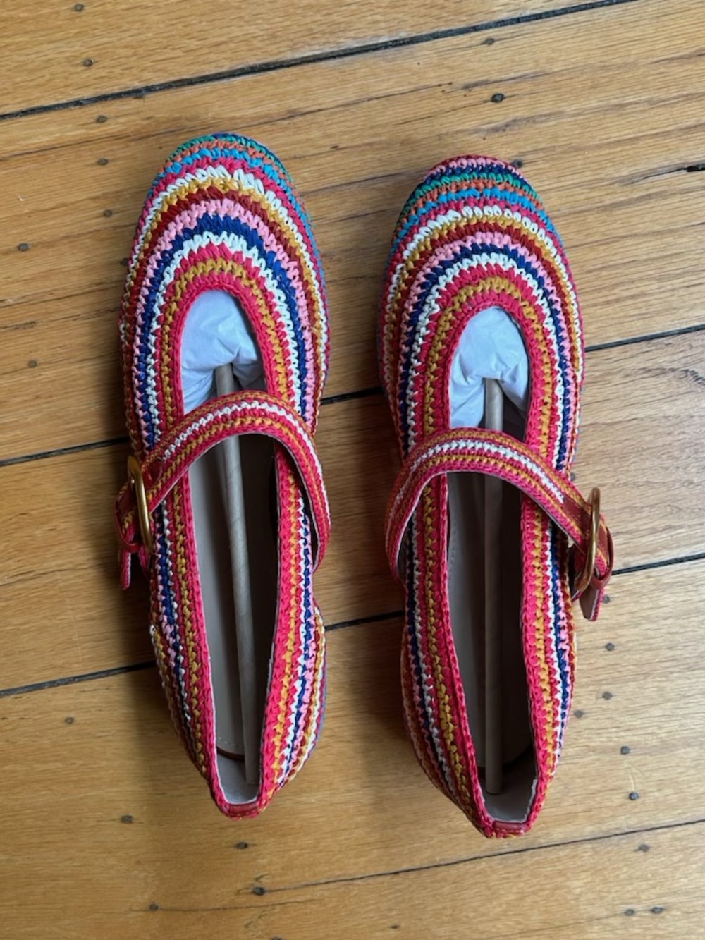 NWT Boden Crochet Mary Jane’s - Picture 3 of 5
